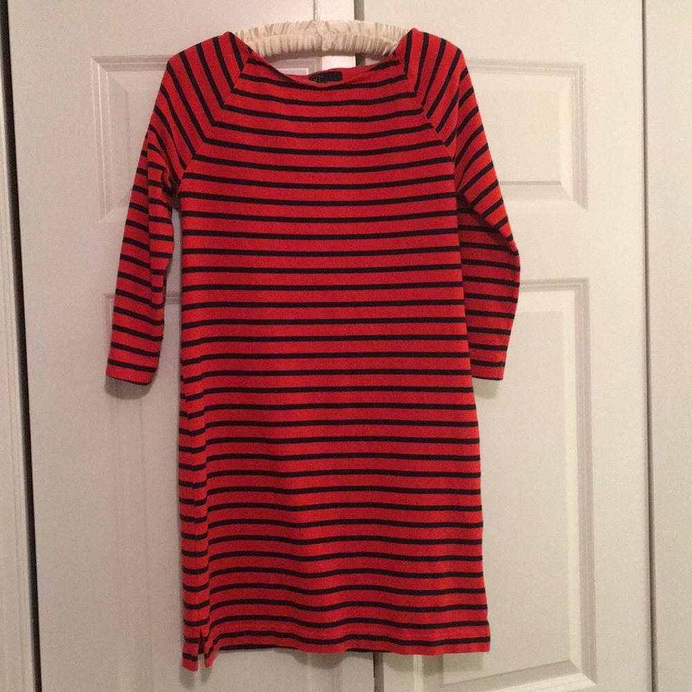 Long sleeve cotton dress
